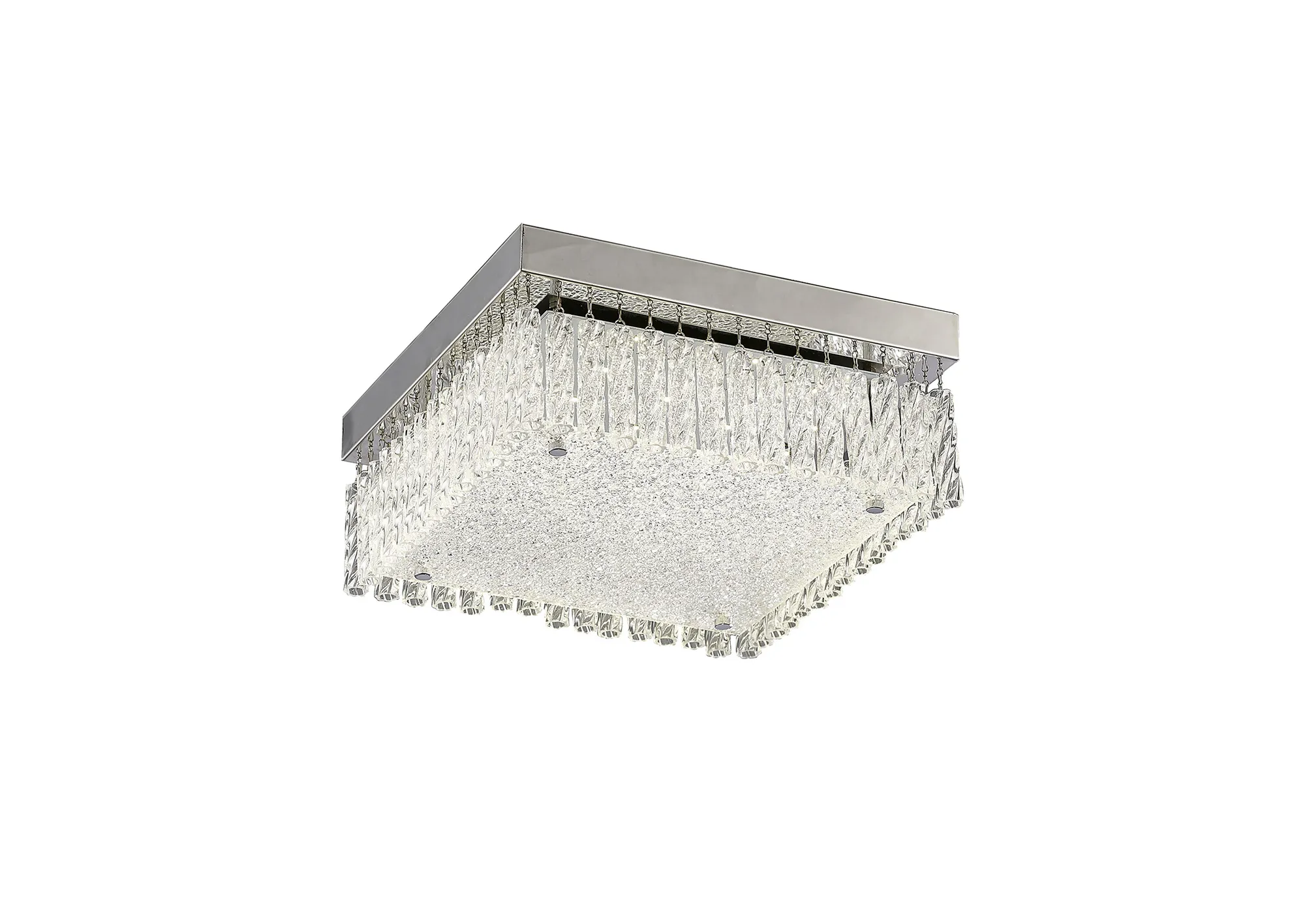 Aiden Glass 18W LED  Flush Ceiling